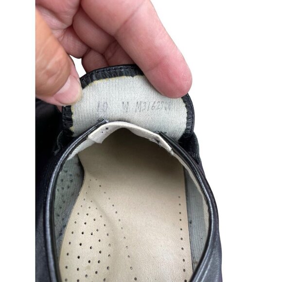 SAS Classic Timeless Loafers Shoes Size 10 Black Leather - Picture 7 of 9